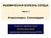 Ишемическая болезнь сердца. Часть 1. Атеросклероз. Стенокардия