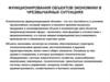 Устойчивость функционирования объектов экономики в чрезвычайных ситуациях