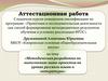 Аттестационная работа. Методическая разработка по выполнению мини-проектов на уроках русского языка и литературы