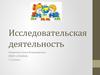 Исследовательская деятельность