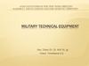 Military technical equipment