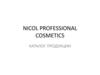 Nicol Professional Cosmetics. Каталог продукции