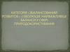 Категорія «збалансований розвиток», її еволюція. Найважливіші баланси у сфері природокористування