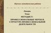 Методист: профессиональные черты и структура профессиональной деятельности