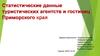 Статистические данные туристических агентств и гостиниц Приморского края