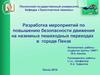 Разработка мероприятий по повышению безопасности движения на наземных пешеходных переходах в городе Пензе