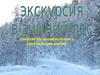 Экскурсия в зимний лес. Занятие по ознакомлению с окружающим миром