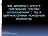 Оборудование перегона автоблокировкой с ТРЦ и централизованным размещением аппаратуры