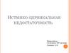 Истмико-цервикальная недостаточность