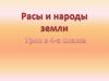 Расы и народы земли