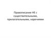 Правописание НЕ с существительными, прилагательными, наречиями