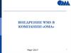 Внедрение WMS в компании «Ома»