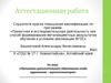 Аттестационная работа. Программа дополнительного образования клуба художников – мультипликаторов