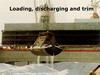 Loading, discharging and trim