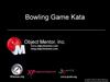 Bowling Game Kata