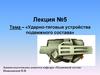 Ударно-тяговые устройства подвижного состава