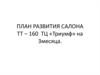 План развития салона ТТ – 160 ТЦ «Триумф» на 3месяца