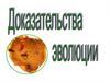 Доказательства эволюции