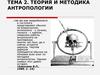 Теория и методика антропологии. (Тема 2)