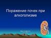 Поражение почек при алкоголизме