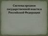 Система органов государственной власти в Российской Федерации