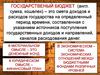 Государственый бюджет