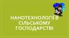 Нанотехнології в сільському господарстві