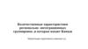 Количественные характеристики регионально -интеграционных группировок ,в которые входит Канада