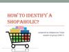 How to Identify a Shopaholic