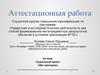 Аттестационная работа. Социальный проект «Мы чувствуем»
