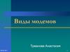 Виды модемов