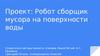 Проект. Робот сборщик мусора на поверхности воды