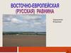 Восточно-европейская (русская) равнина