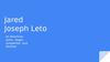 Jared Joseph Leto