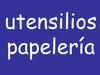 Utensilios papelería