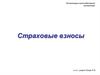 Оптимизация налогообложения организации. Страховые взносы