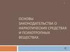 Основы законодательства о наркотических средствах и психотропных веществах