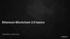 Ethereum Blockchain 2.0 basics. Как работает блокчейн (на примере Биткойна)