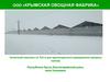 ООО «Крымская овощная фабрика». Тепличный комплекс