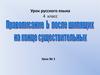 Правописание мягкого знака после шипящих на конце существительных
