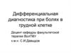 Дифференциальная диагностика при болях в грудной клетке
