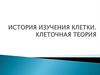 История изучения клетки. Клеточная теория