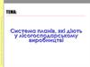 Система планів, які діють у лісогосподарському виробництві