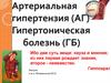 Артериальная гипертензия (АГ).  Гипертоническая болезнь (ГБ)
