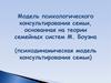 Модель психологического консультирования семьи, основанная на теории семейных систем М. Боуэна