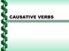 Causative verbs