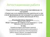 Аттестационная работа. Разработка модели организации проектноисследовательской деятельности школьников