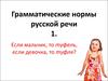 Род несклоняемых и склоняемых имен существительных