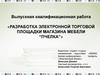 Разработка электронной торговой площадки магазина мебели “Пчелка”