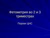 Фетометрия 2 и 3 тр. Пороки ЦНС. лицо, шея, позвоночник